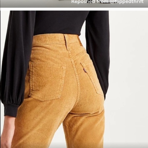 LEVIS high rise boot cut corduroy - Picture 7 of 16
